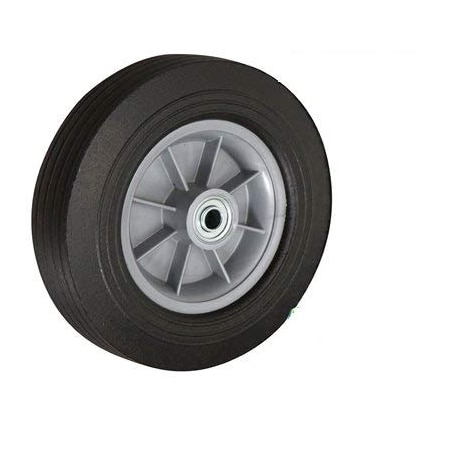 Casterhq 10"x2-3/4", 2-1/4" Offset HUB Flat Free Hand Truck Wheel, 650 LB 1CB-FF10-O1